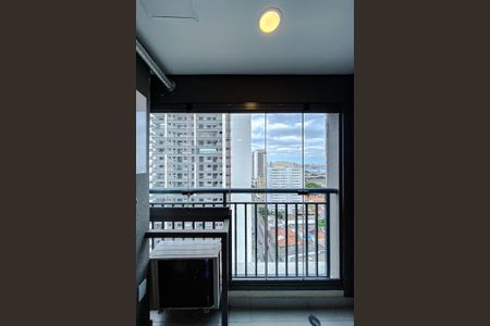 Varanda da Sala de apartamento para alugar com 1 quarto, 30m² em Quarta Parada, São Paulo