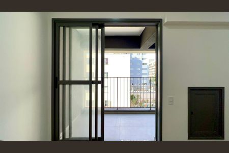 Varanda de kitnet/studio para alugar com 1 quarto, 31m² em Cerqueira César, São Paulo