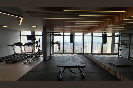 Studio à venda com 31m², 1 quarto e sem vagaAcademia