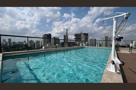 Studio à venda com 31m², 1 quarto e sem vagaPiscina