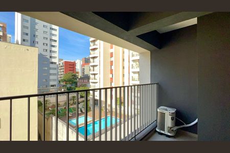 Studio à venda com 31m², 1 quarto e sem vagaVaranda