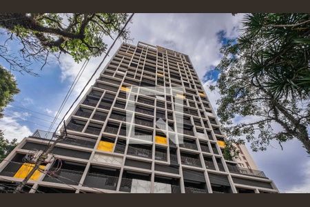 Fachada de kitnet/studio para alugar com 1 quarto, 31m² em Cerqueira César, São Paulo