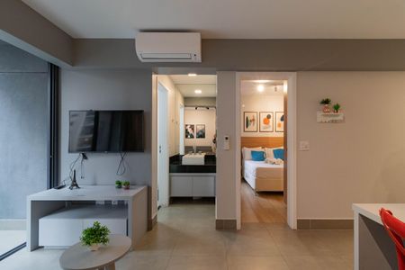 Apartamento à venda com 40m², 1 quarto e sem vaga Apartamento à venda com 40m², 1 quarto e sem vagaSala