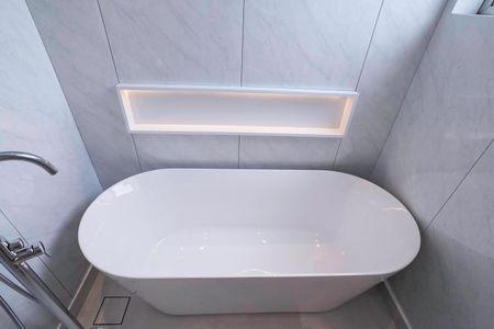 Apartamento à venda com 120m², 3 quartos e 2 vagasBanheiro da suíte 