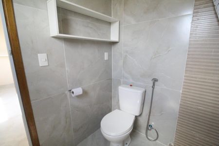 Casa para alugar com 150m², 3 quartos e sem vagaBanheiro da suíte