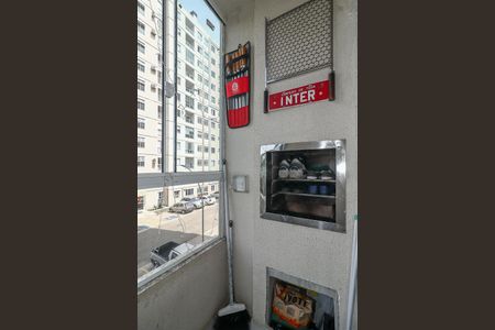 Varanda da Sala de apartamento para alugar com 2 quartos, 44m² em Santa Fe, Porto Alegre