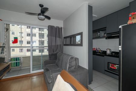 Sala de apartamento para alugar com 2 quartos, 44m² em Santa Fe, Porto Alegre