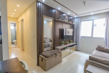 Sala de apartamento à venda com 2 quartos, 46m² em Canhema, Diadema