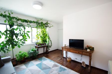 Sala de estar de apartamento para alugar com 3 quartos, 87m² em Cerqueira César, São Paulo