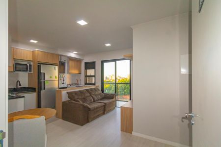 Sala/Cozinha de apartamento para alugar com 2 quartos, 49m² em Centro, Canoas