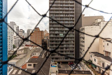 Vista do Studio de kitnet/studio para alugar com 1 quarto, 23m² em República, São Paulo