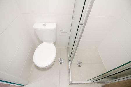 Studio para alugar com 25m², 1 quarto e sem vaga Studio para alugar com 25m², 1 quarto e sem vagaBanheiro