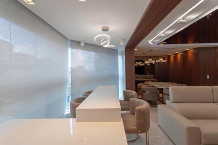 Varanda gourmet de apartamento à venda com 3 quartos, 120m² em Castelo, Belo Horizonte