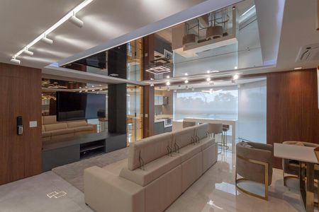 Sala de apartamento à venda com 3 quartos, 120m² em Castelo, Belo Horizonte