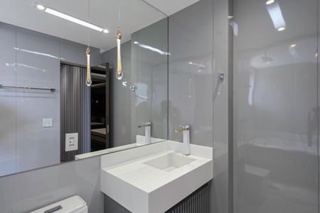 Apartamento à venda com 120m², 3 quartos e 2 vagasBanheiro da suíte 