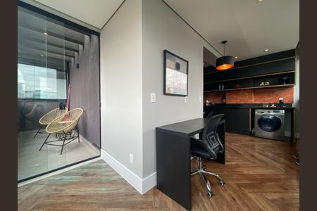 Apartamento à venda com 65m², 1 quarto e 1 vagaEscritório