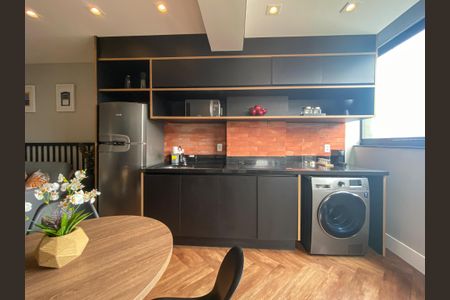 Apartamento à venda com 65m², 1 quarto e 1 vagaCozinha e Área de Serviço