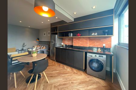 Apartamento à venda com 65m², 1 quarto e 1 vagaCozinha e Área de Serviço