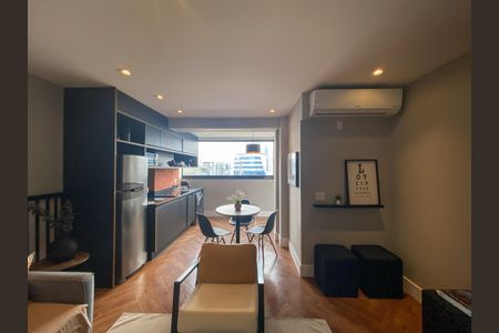 Apartamento à venda com 65m², 1 quarto e 1 vagaSala