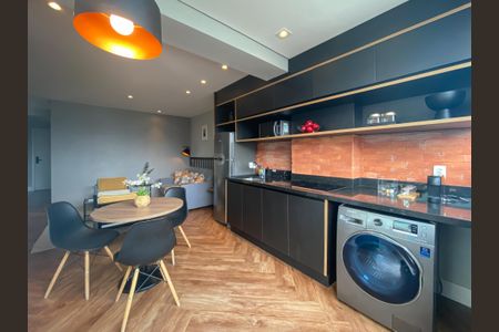 Apartamento à venda com 65m², 1 quarto e 1 vagaCozinha e Área de Serviço