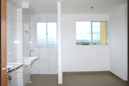 Sala/Cozinha de apartamento para alugar com 2 quartos, 41m² em São Gabriel, Belo Horizonte