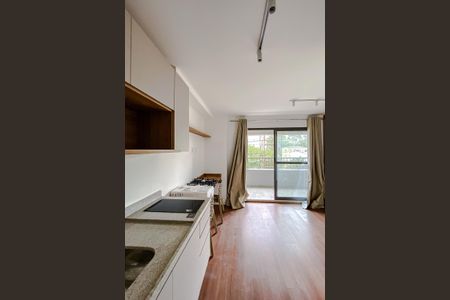 Studio para alugar com 25m², 1 quarto e sem vagaCozinha