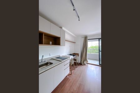 Studio para alugar com 25m², 1 quarto e sem vagaCozinha