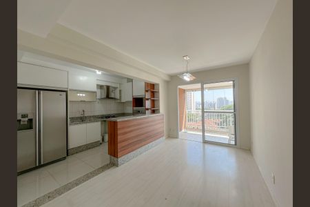 Sala/Cozinha de apartamento para alugar com 3 quartos, 71m² em Barra Funda, São Paulo