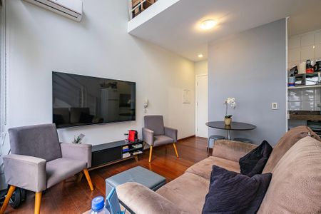 Sala de apartamento para alugar com 1 quarto, 48m² em Jardim Paulista, São Paulo