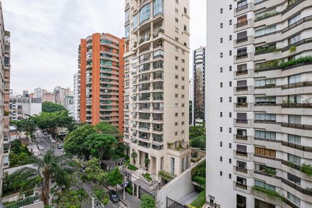 Sala - Vista de apartamento para alugar com 1 quarto, 48m² em Jardim Paulista, São Paulo