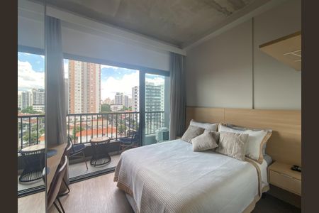 Quarto Suíte de kitnet/studio para alugar com 1 quarto, 19m² em Vila Olímpia, São Paulo