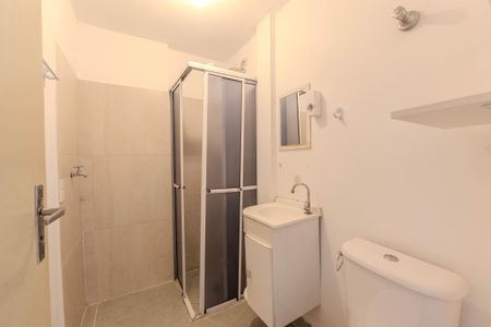 Banheiro de kitnet/studio para alugar com 1 quarto, 30m² em Consolação, São Paulo