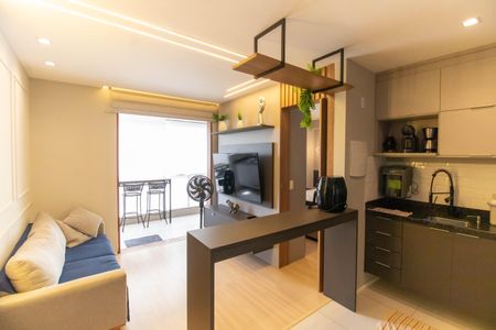 Sala  de apartamento para alugar com 1 quarto, 48m² em Ingá, Niterói