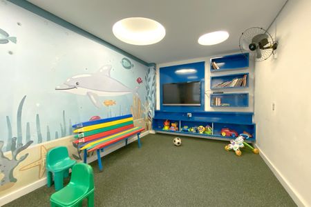 Apartamento à venda com 105m², 3 quartos e 2 vagasÁrea comum - Brinquedoteca