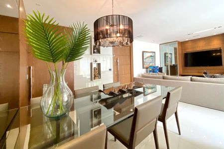 Sala de Jantar de apartamento à venda com 3 quartos, 105m² em Funcionários, Belo Horizonte