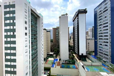 Vista da Sala de apartamento à venda com 3 quartos, 105m² em Funcionários, Belo Horizonte