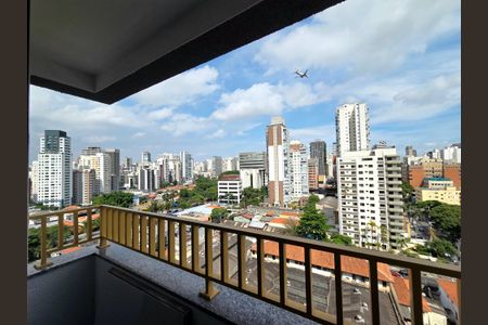 Studio para alugar com 25m², 1 quarto e sem vagaVaranda