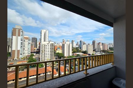 Studio para alugar com 25m², 1 quarto e sem vagaVaranda