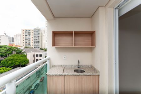 Varanda de apartamento para alugar com 1 quarto, 41m² em Barra Funda, São Paulo