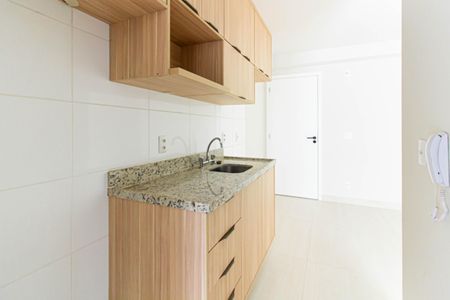 Cozinha de apartamento para alugar com 1 quarto, 41m² em Barra Funda, São Paulo