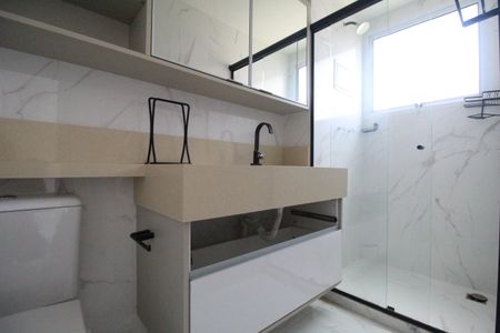 Apartamento à venda com 71m², 3 quartos e 1 vagaBanheiro da suíte