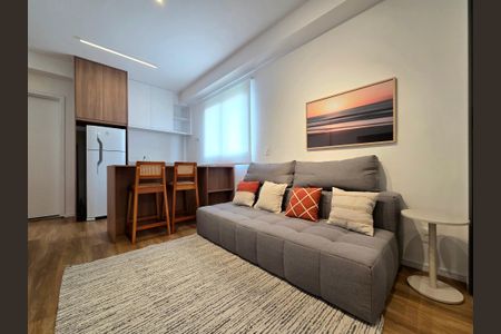 Studio para alugar com 32m², 1 quarto e sem vagaSala