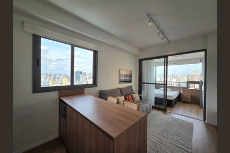 Studio para alugar com 32m², 1 quarto e sem vagaCozinha