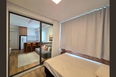 Studio para alugar com 32m², 1 quarto e sem vagaQuarto 