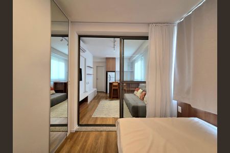 Studio para alugar com 32m², 1 quarto e sem vagaQuarto