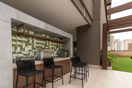 Studio para alugar com 32m², 1 quarto e sem vagaÁrea comum - Churrasqueira