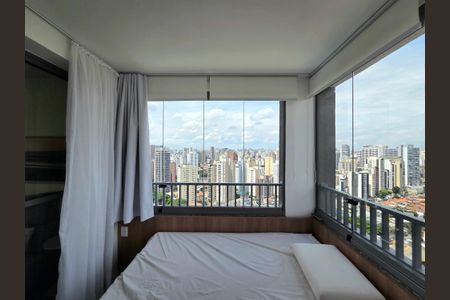 Studio para alugar com 32m², 1 quarto e sem vagaQuarto