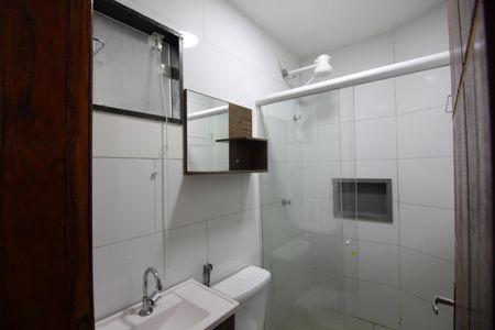 Banheiro de kitnet/studio à venda com 1 quarto, 40m² em Anil, Rio de Janeiro