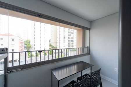 Varanda de kitnet/studio para alugar com 1 quarto, 29m² em Vila Clementino, São Paulo