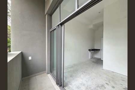 Studio para alugar com 28m², 1 quarto e sem vagaVaranda